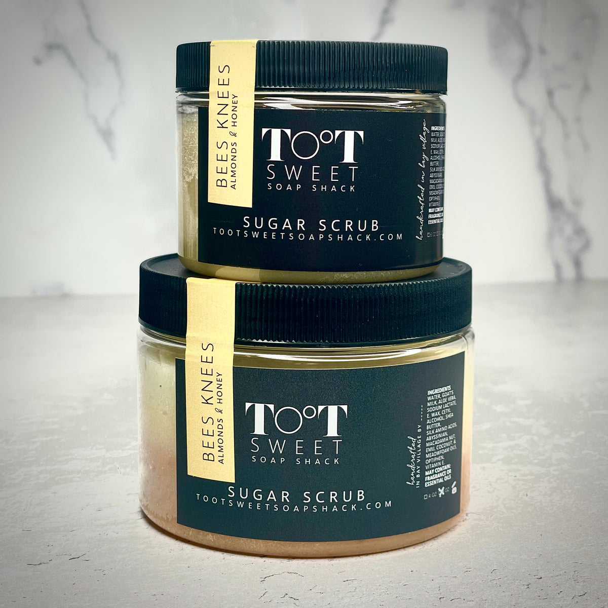 Beeswax Sugar Scrubs TootSweet Soap Shack